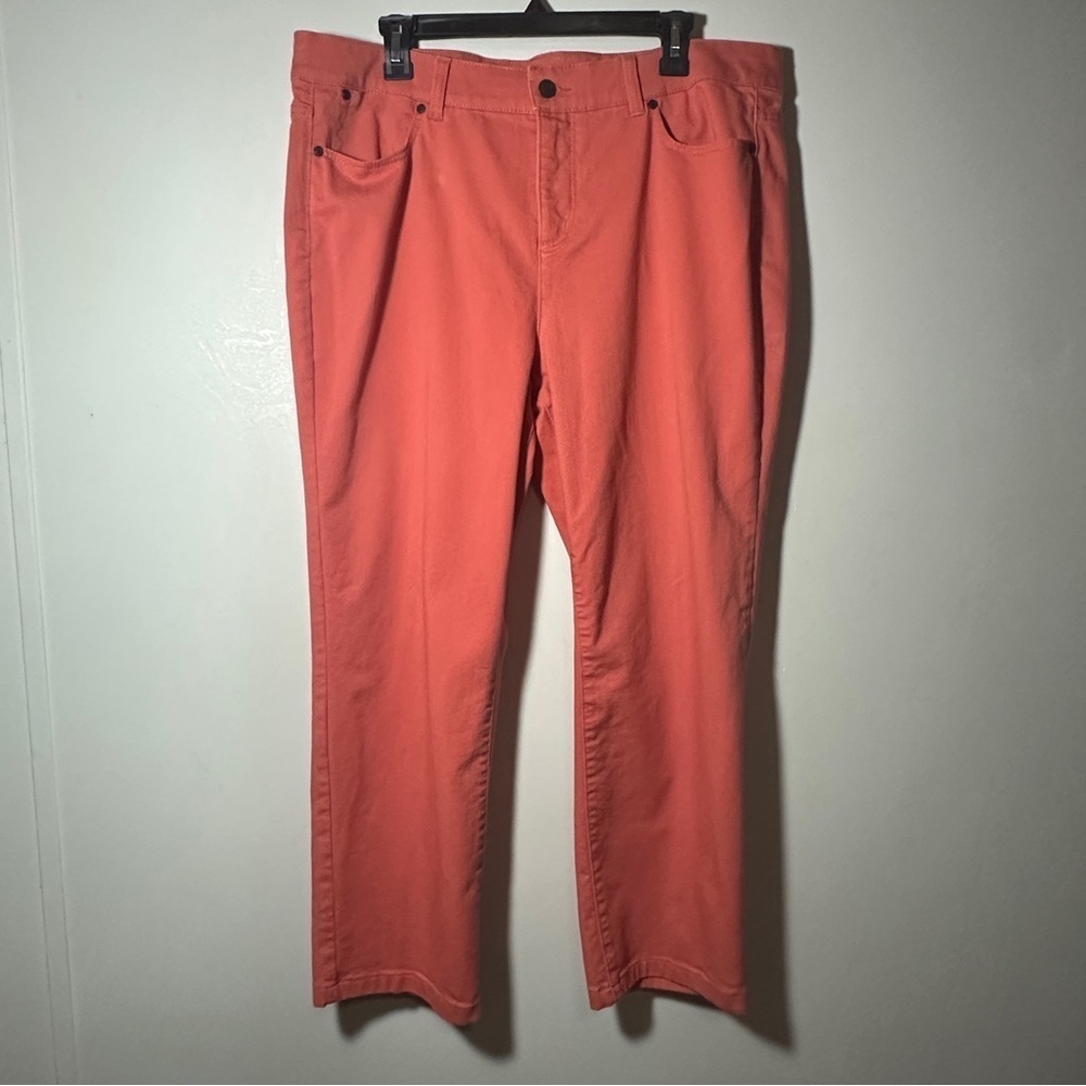 Talbots Simply Flattering 5 Pocket Straight Leg Jeans Preppy Classic Cottagecore
